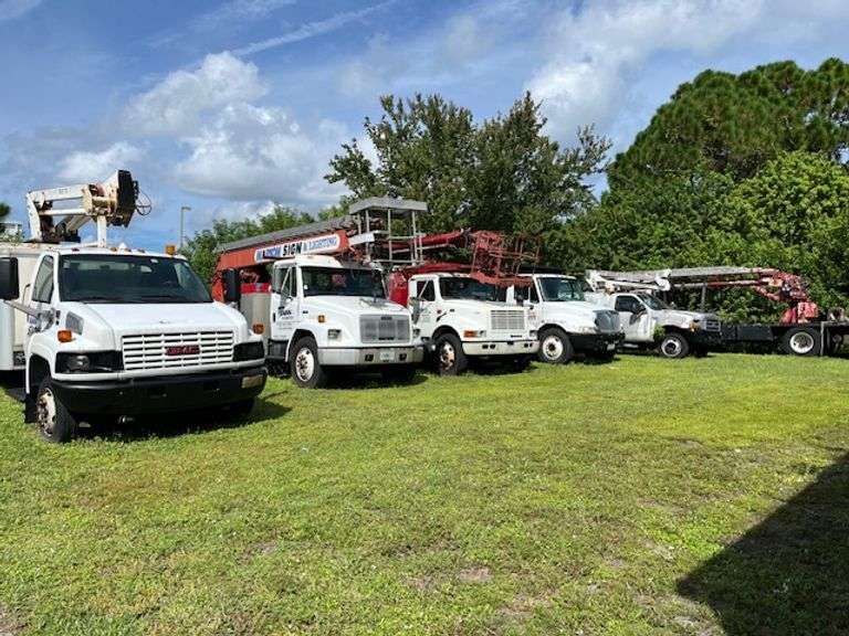 Sign Installation Company Liquidation Trucks and more! 