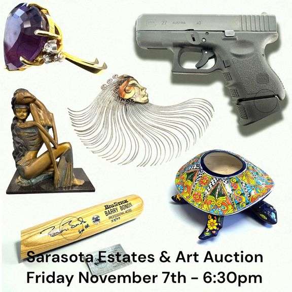 Sarasota Estates Simulcast Auction | November 7th - 6:30pm ( Part II )