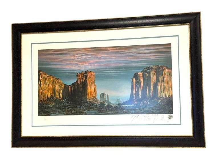 Brett-Livingstone Strong | Monument Valley Signed & Numbered Serigraph