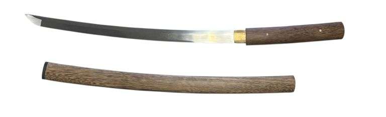 Hand Forged Japanese Tanto Shirasaya Ninja Sword