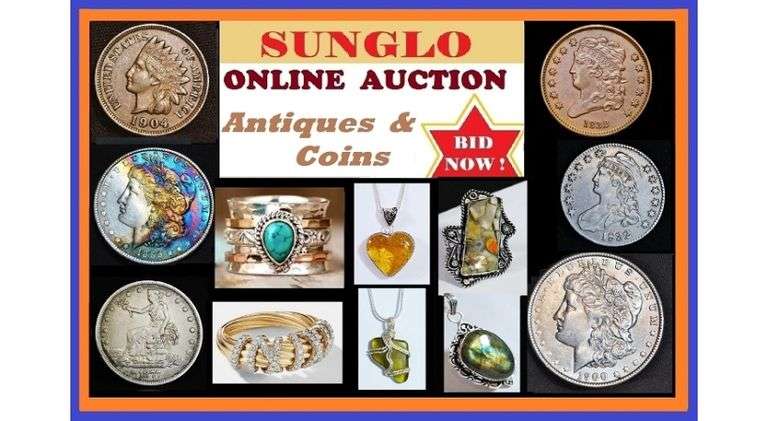 Sunglo Coins & Jewelry FALL Online Auction - We Ship