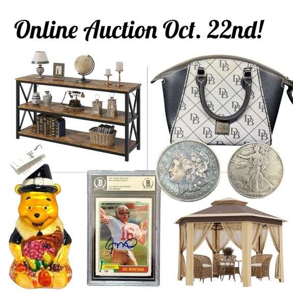 HUGE Estates Countdown Auction - Sports Cards, Ornaments, New Merchandise & MORE!!