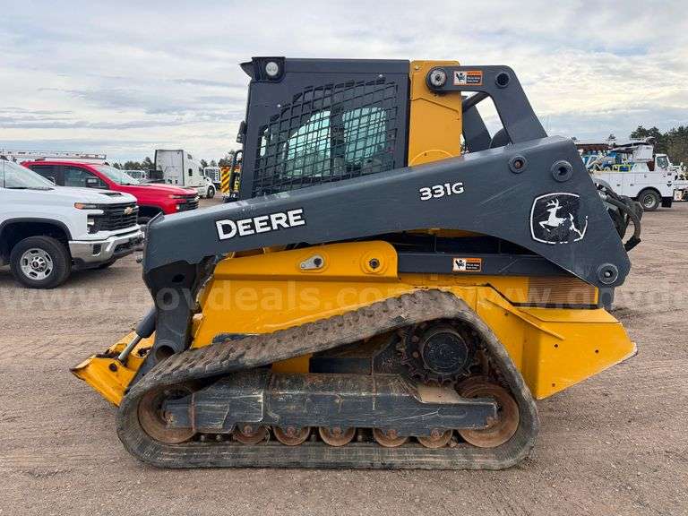 2021 JOHN DEERE 331G TRACK SKID LOADER