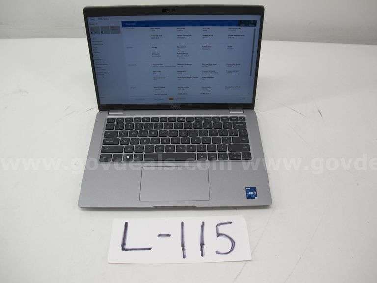  (15) DELL/HP 10th gen LAPTOPS w/ hard drives