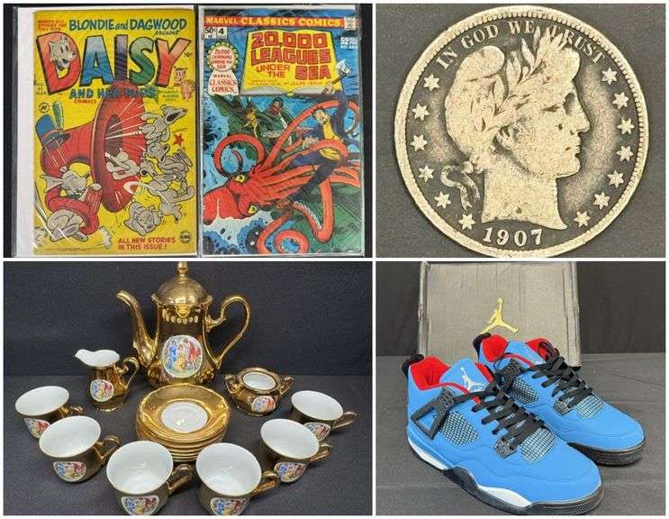 November Multi Estate Auction with Jewelry, Coins & Collectibles 