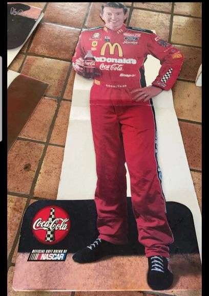 Bill Elliot  McDonald's/Coke cardboard standup