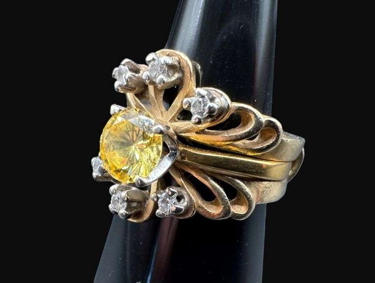 Tested 10K Gold Ladies’ Cocktail Ring [7.14g]