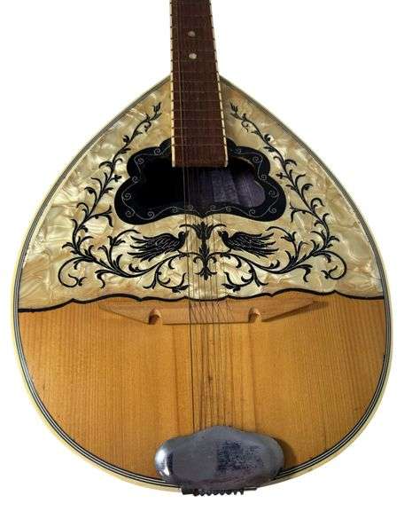 Vintage Eight-String Greek Bouzouki