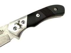 Colt CT343 8.25" Wood Handle Drop Point Fixed Blade Hunting Knife