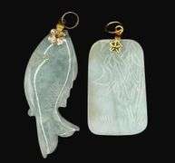 Carved Jade Pendant Assortment