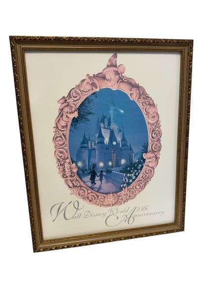 Walt Disney World 25th Anniversary Framed Print