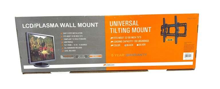 32" - 58" Universal TV Tilting Wall Mount - NEW!