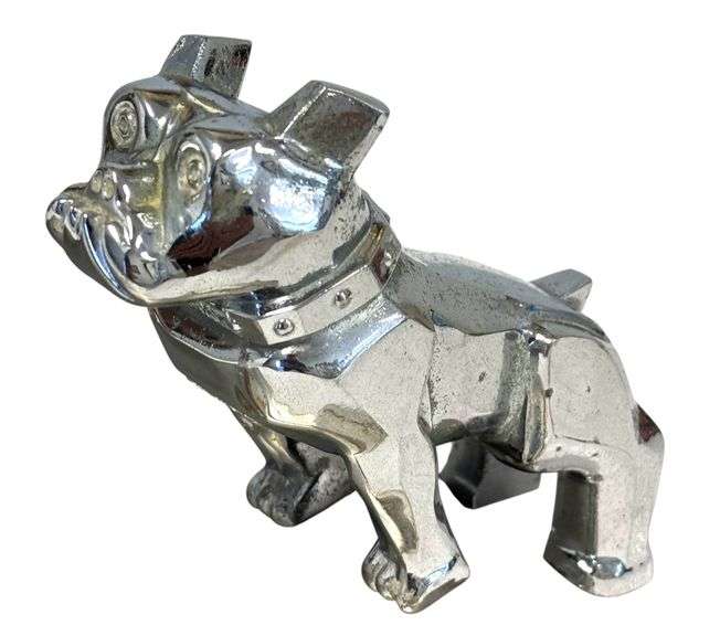 Objet Design Mack – Paire De Chiens Bouledogues – Patent Design 87931 – Occasion