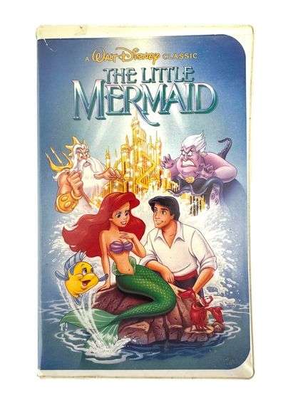Disney Banned Cover Art VHS “The Little Mermaid” Rare Removed From Circulation