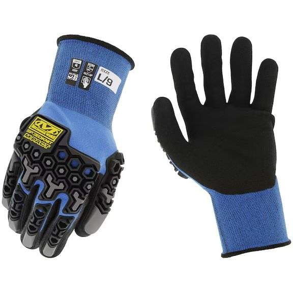 MECHANIX WEAR Small/Medium Black Nitrile dipped HPPE 1 -Pairs