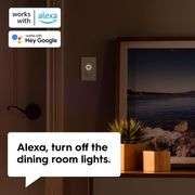 GE CYNC Smart Light Switch On/Off Button Style, No Neutral Wire Required