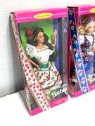 Lot of 3 Vintage Collector Series Barbie Dolls - 1995
