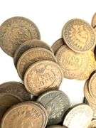 50pc Mixed Date Indian Head Penny Collection