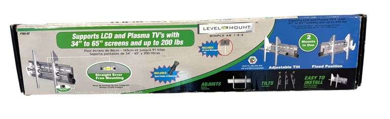 Heavy Duty TV Wall Mount for 35" - 65" TV Sets - NEW!