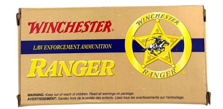 Winchester Ranger 40 S&W 165Gr. Law Enforcement Ammunition ( 50 Rounds )