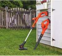 BLACK+DECKER 20V MAX* POWERCONNECT 10 in. 2in1 Cordless String Trimmer/Edger + Sweeper Combo Kit (LC