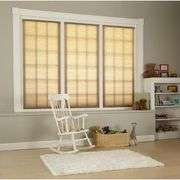 Lot of 2 - allen + roth 47" x 64" Linen Light Filtering Cordless Cellular Shades