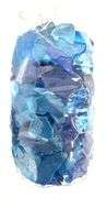3lbs of Blue Colored Sea Glass ( 2 Bags )