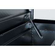 CRAFTSMAN 71.3-in x 19.5-in x 17.2-in Matte Black Aluminum Crossover Truck Tool Box