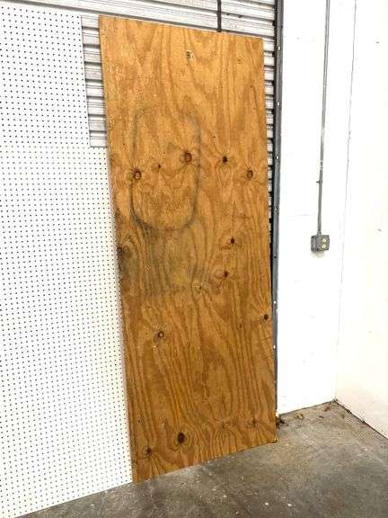 4pc Pegboard & Plywood Lot