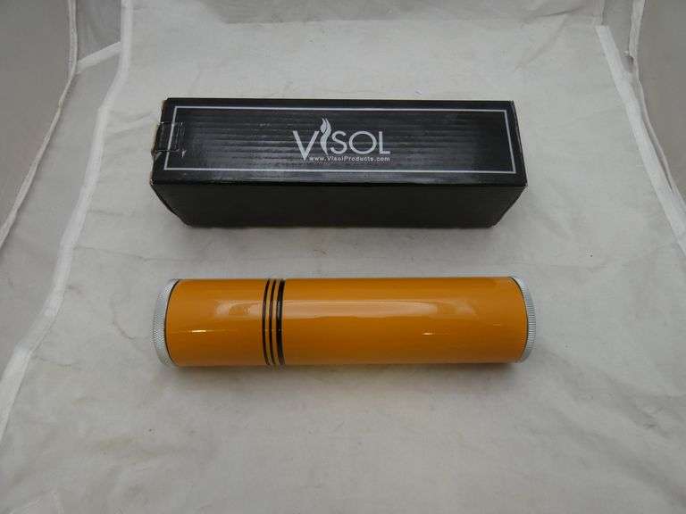 New VISOL Little Joe Travelling Cigar Humidor