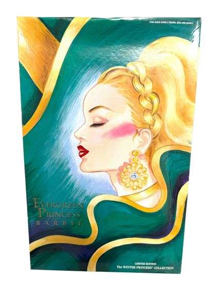 Evergreen Princess Barbie - Winter Princess Collection 1994