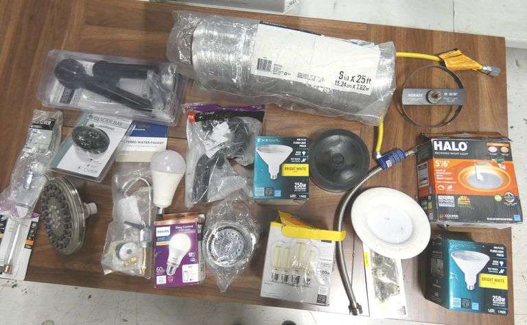 Misc Hardware & Lighting Lot