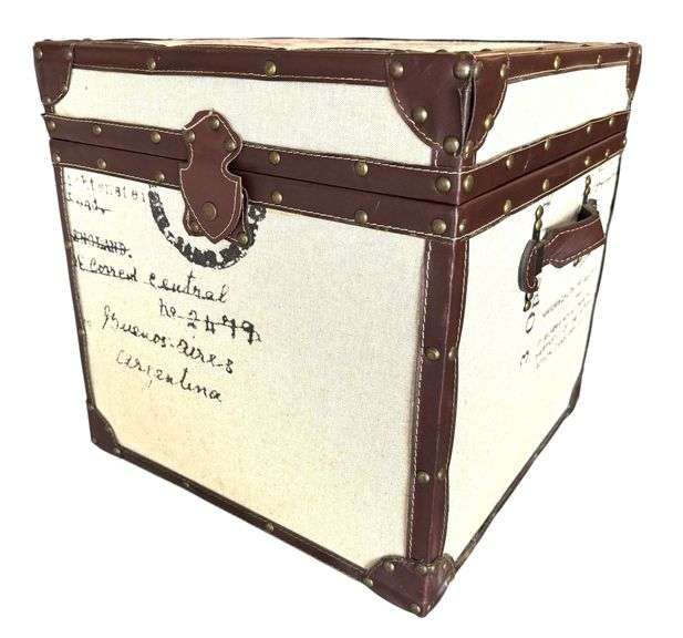 Decorative Storage Box 17" x 17" x 17"