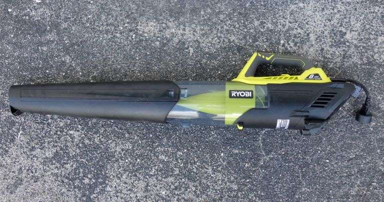New Ryobi RY421021VNM 8 Amp Corded Electric Jet Fan Blower 135 MPH 440 CFM