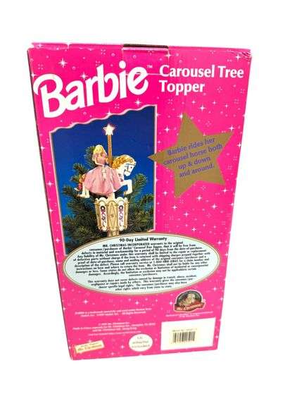 Barbie Carousel Tree Topper - 1997 Edition ( Mechanical )