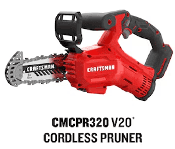 CRAFTSMAN V20 20-Volt Max 6-in Cordless Chainsaw - Tool Only