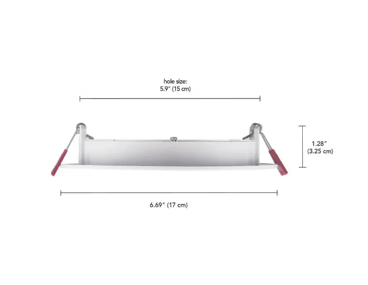 New 4 Pack Slim LED Color Changing Recessed Light Kit