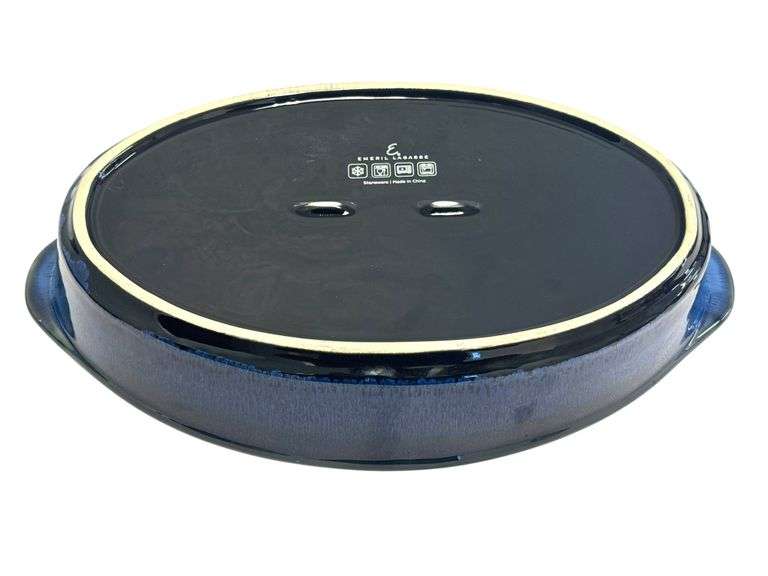 Emeril Lagasse 2-Piece Oval Stoneware Baking Dish Set