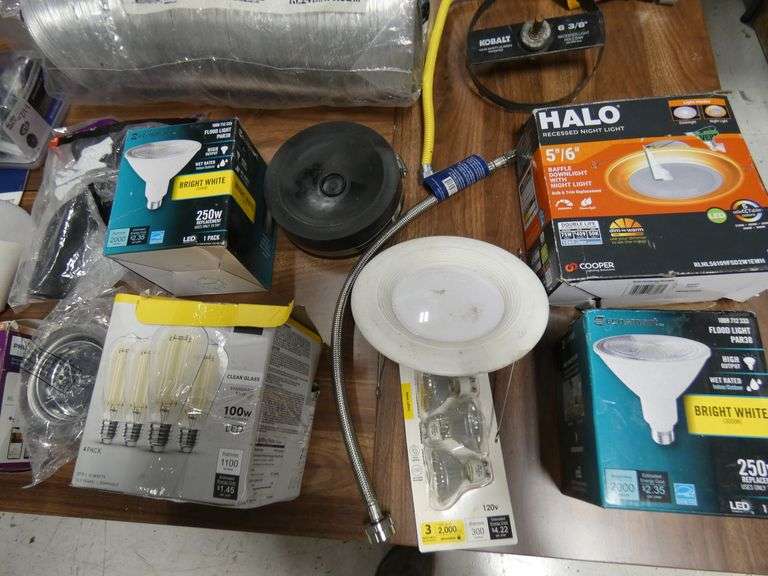 Misc Hardware & Lighting Lot
