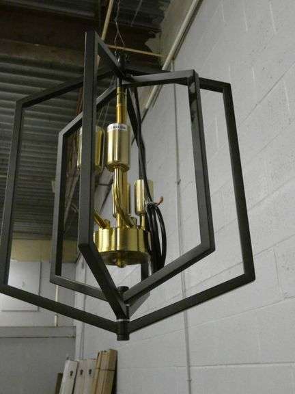 New 4 Light Hanging Lamp @16" high