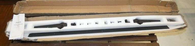 New HOMLUX 48" Black Barn Door Mounting Hardware & Rail Kit