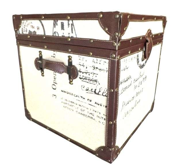 Decorative Storage Box 17" x 17" x 17"