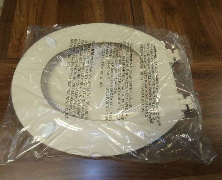 New N2428 Bone Color 16" Toilet Seat