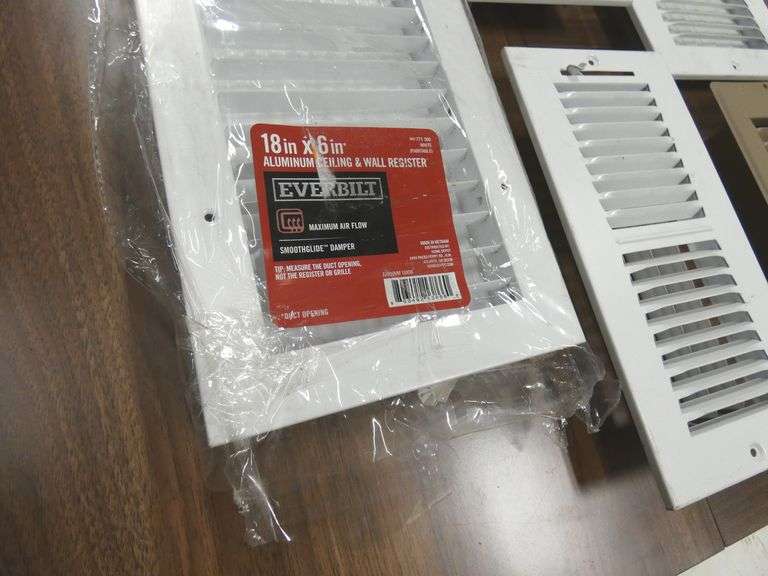 5 New Vent Registers