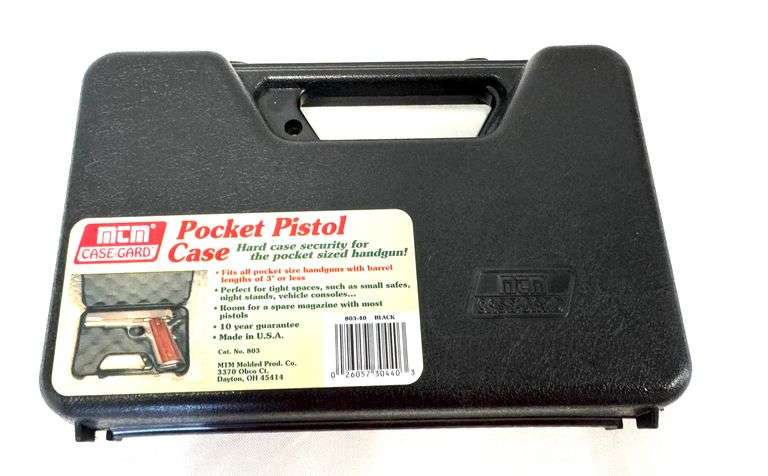 MTN Hard Pistol Case - Like New!