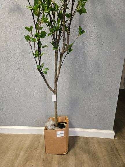 New 6.5ft Minimalist Artificial Citrus Tree