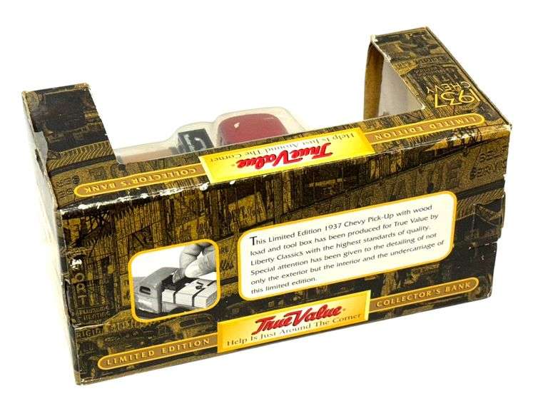 Liberty Classic Die Cast Bank, Master Mechanic True Value 1937 Chevy, Limited Edition