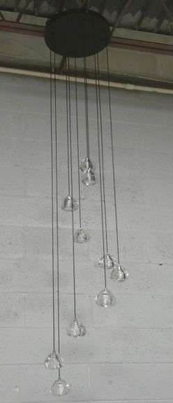 New 10 LED Hanging Pendant Light with Remote Control