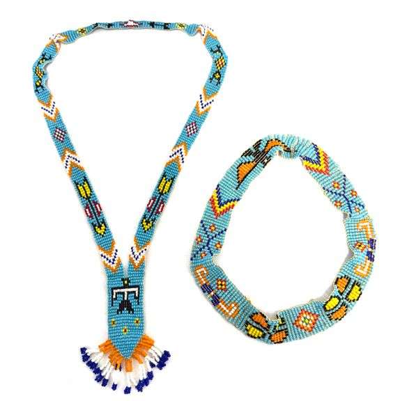 Native American Beaded Necklace Collection