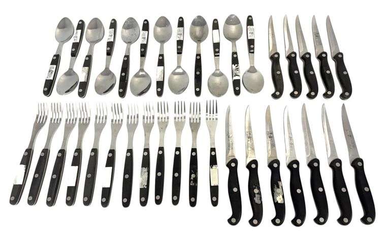 36pc Rostfrei Stainless Flatware Set (Vintage)